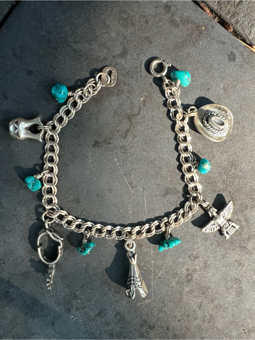 Vintage Southwestern Charm Bracelet